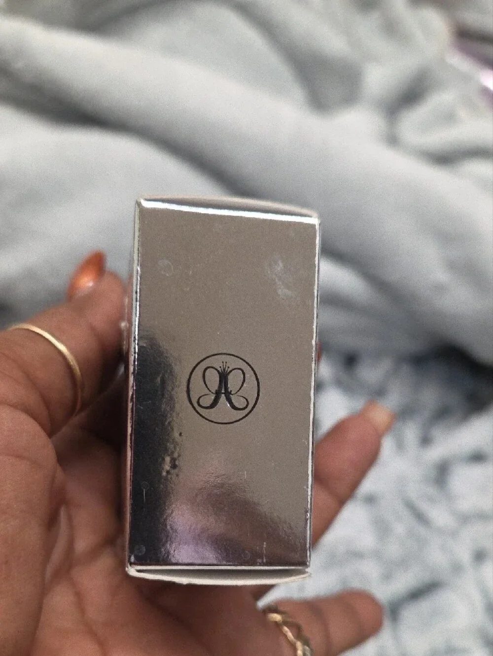 Anastasia Beverly Hills Silver Loose Setting Powder Compact-Travel Size